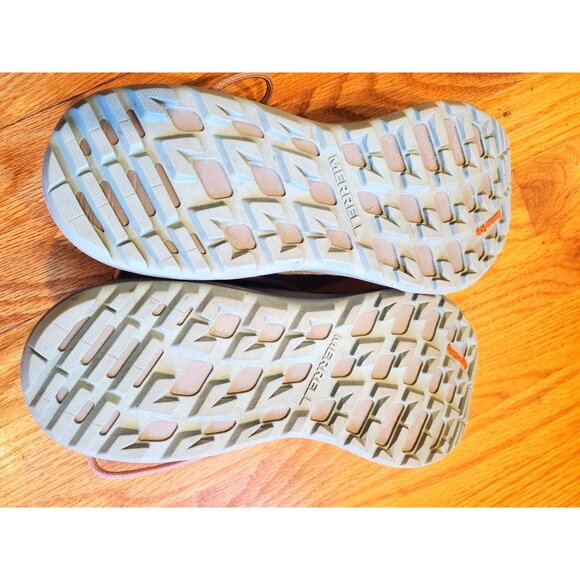 Merrell Womens Bravada Edge Gray/Blue Pink Sneakers Quantum Grip Sole Size 11 - Picture 8 of 9